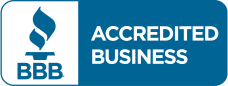 Better Business Bureau Accredited Business.